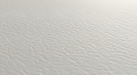 Obraz premium close-up of a textured white leather material in subtle beige tones, showcasing its creases and intricate details.