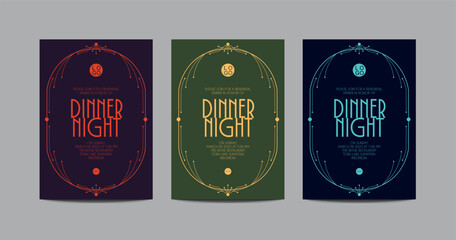 Minimalist Scifi Invitation Template