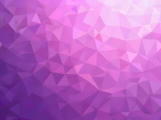 Obraz premium Purple gradient background, composed of multiple polygons, presenting a low poly style abstract pattern.