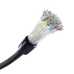 Vibrant Fiber Optic Cable Design for High-Speed Connectivity
