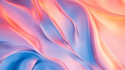 Fototapeta premium Abstract Gradient Color Waves Background