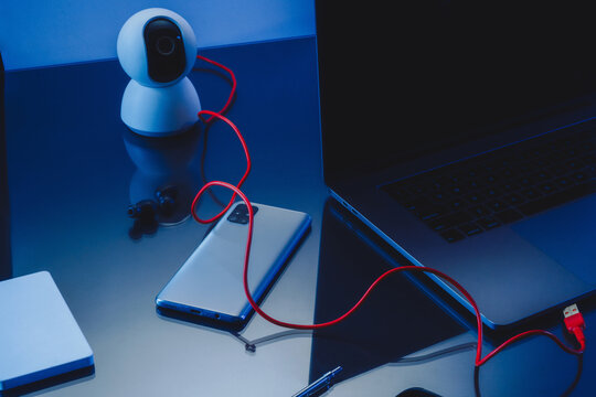 Hacked devices.