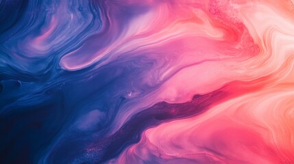 Obraz premium Abstract Fluid Art - Vibrant Colors