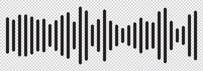 Dynamic vertical lines illustrating sound waves and audio frequencies . 1176