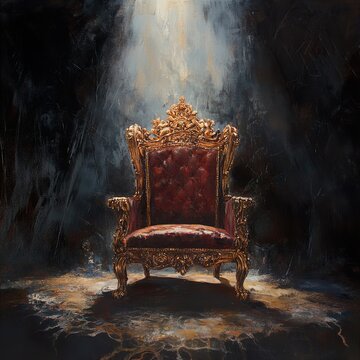 Golden Throne: A Regal Masterpiece of Art