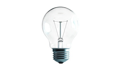 Illuminated creativity shines through a classic light bulb design in a modern setting
