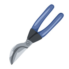 Garden pruner vector illustrations isolated on white background. Closed pruning shears, garden hand pruners, pruning scissors, garden scissors. Secateurs pruner clipart