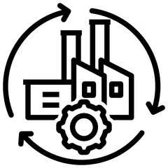 Industrial Process Icon