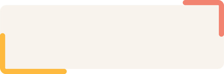 Blank Label Tags Frame Vector Illustration