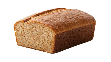 Freshly baked whole grain loaf ready for slicing and serving at breakfast or lunch gathering