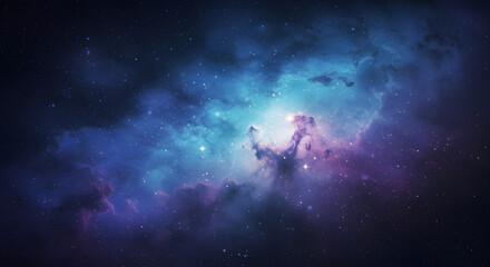 Fototapeta premium space background with stars