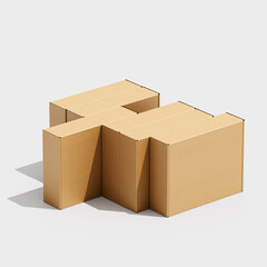 Fototapeta premium box image for mockup