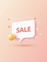 "Modern Digital SALE Banner Design with Responsive Elements and Gradient Background - 768x1024"