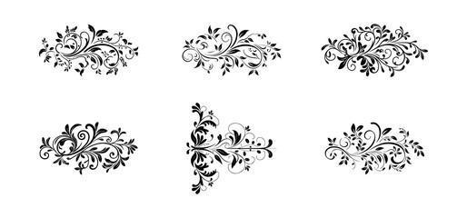 Elegant Vintage Floral Ornament Designs