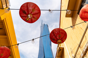 Merdeka tower and Chinatown, Kuala Lumpur contrast, travel Malaysia