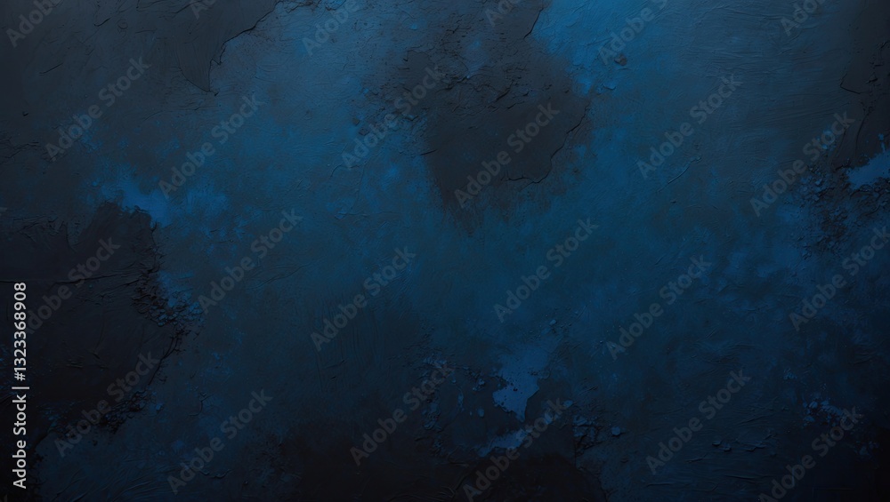 Fototapete abstract dark blue background featuring a harmonious blend of black and blue tones with textured sur