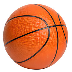 Fototapeta premium Basketball Isolated on Transparent Background