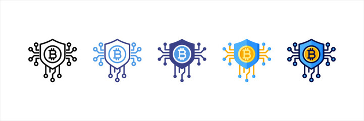 Security Multi Style Icon Set
