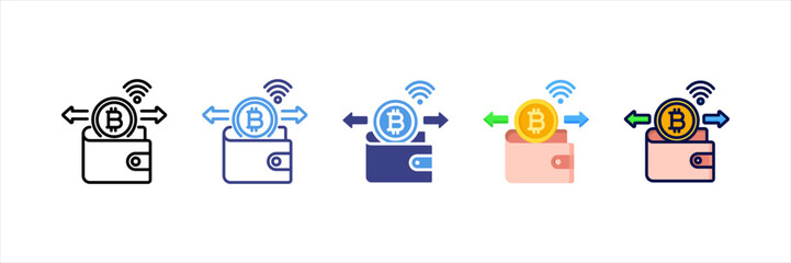 Payment Multi Style Icon Set