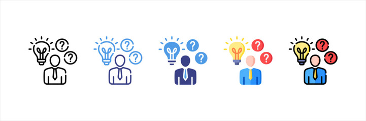 Consideration Multi Style Icon Set