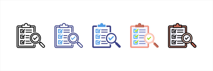 Validity Multi Style Icon Set