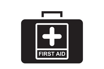 Medical bag icon . First aid.  1176