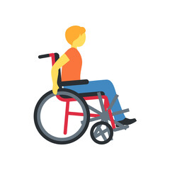Person in Manual Wheelchair
