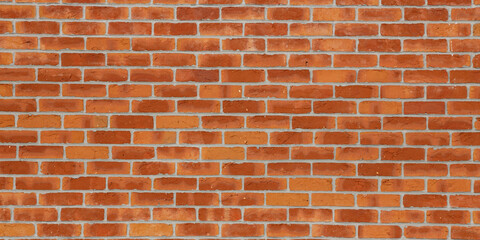 Old red brick wall background. Masonry wall, stonework