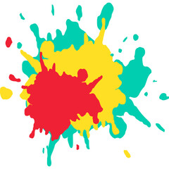 Colorful Paint Splash
