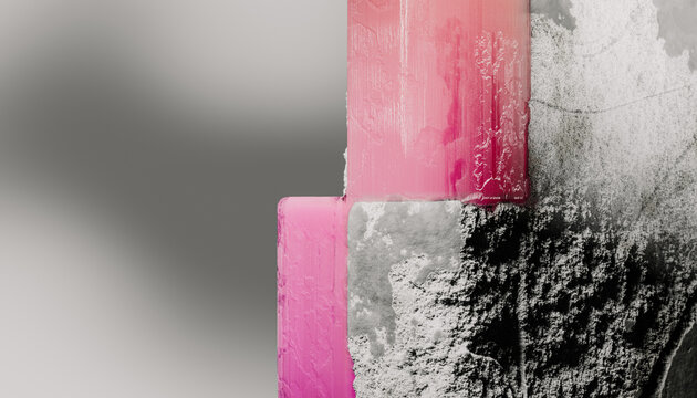 Modern Abstract 3D Sculpture 