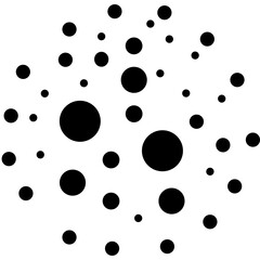 Dots Abstract Shapes
