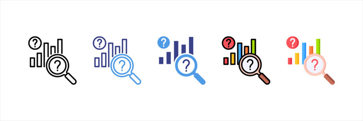 Audit Multi Style Icon Set