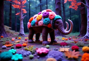 Obraz premium elephant statue in thailand
