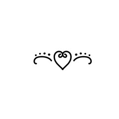 heart border