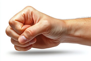 Powerful Hand in a Fist - Close-up