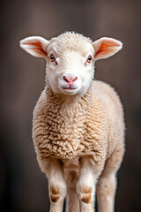 Obraz premium Adorable lamb portrait