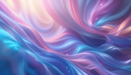 Obraz premium Liquid Holographic Gradient Flow