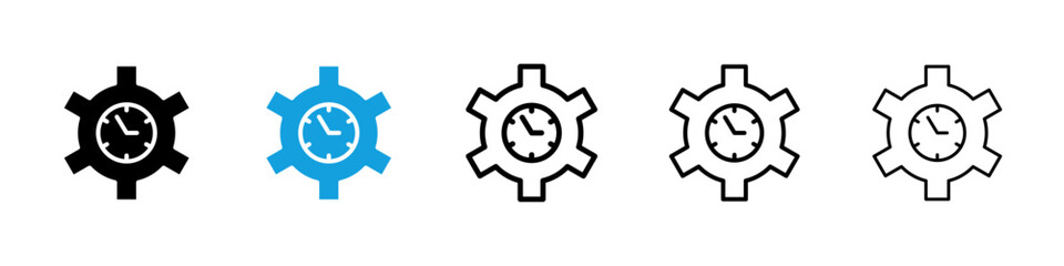 Trendy icons vector set for web designs