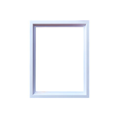 Colorful powder burst around white picture frame on pink backdrop , vibrant colors