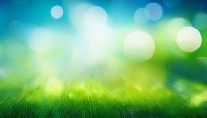 Fototapeta premium artistic natural blurred green blue and white background