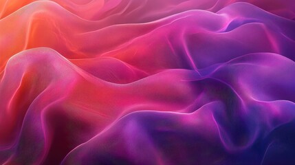 Fototapeta premium Abstract Colorful Waves of Light in Soft Fluid Motion