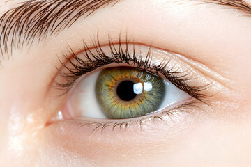 Obraz premium Close-up of a healthy, beautiful eye