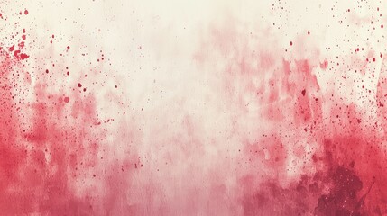 Obraz premium Abstract Background with Red and Pink Watercolor Splash Texture