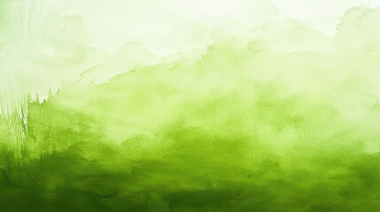 Fototapeta premium Soft Green Abstract Background with Subtle Brush Strokes Texture