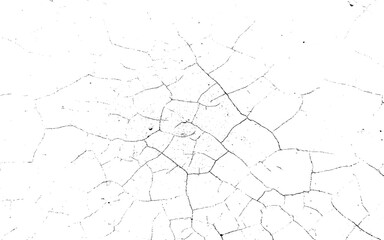 Vintage monochrome black and white grunge texture. The pattern of ink spots, splashes, crack lines