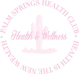 Health Club Wellness Club Varsity College The Hamptons Malibu California USA Trending Script Slogan Whreaf Graphic Tee t-shirt logo artwork typography tote badge emblem crest 