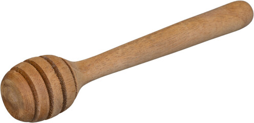 Rustic Honey Dripper Isolated Transparent