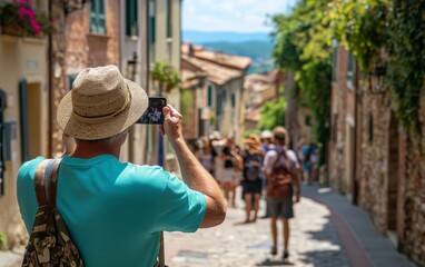 Capturing the Charm of a Picturesque European Town
