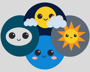 Obraz premium blue sky with clouds