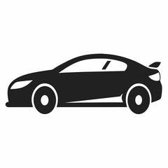 Fototapeta premium black sports car